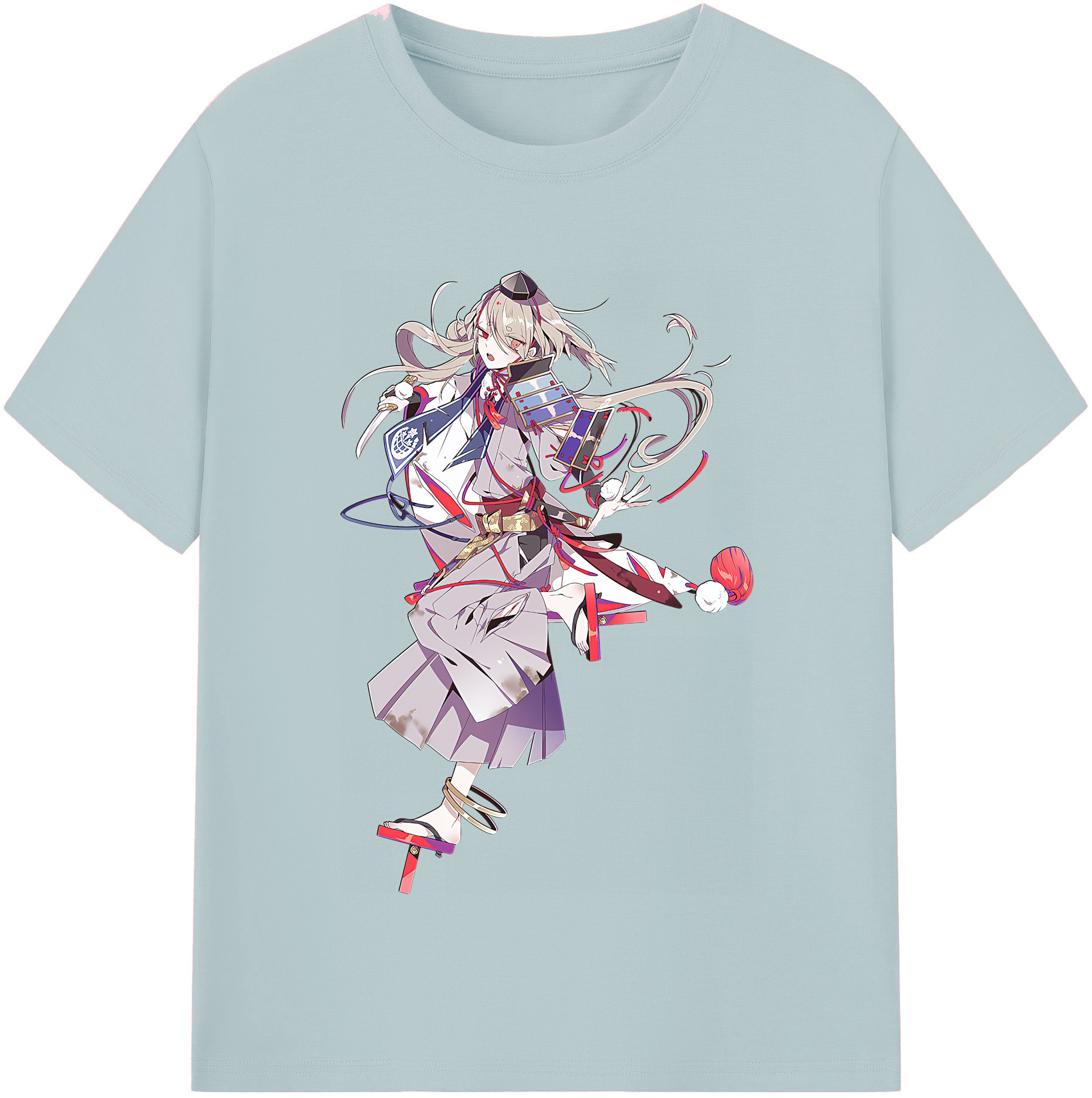 （画像用） 刀剣乱舞 Touken Ranbu 綿100％半袖Tシャツ（フロントプリント）